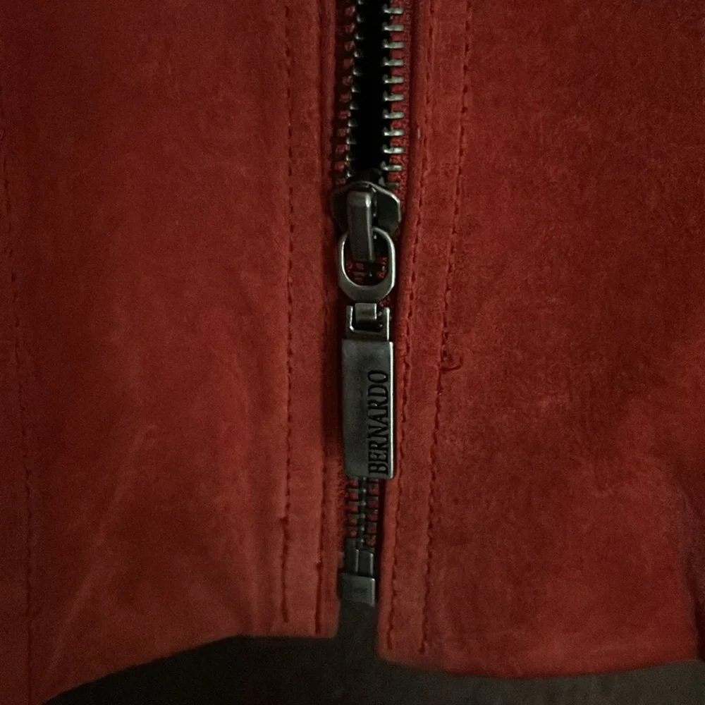 Vintage Bernardo Suede Jacket - Picture 6 of 10